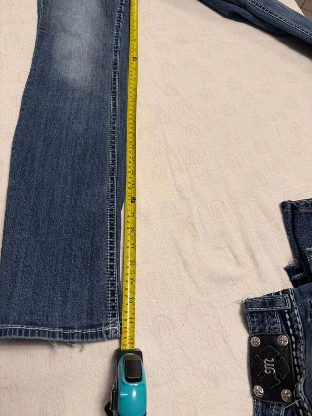 Miss Me Women’s Blue Bootcut Jeans - Picture 9 of 9